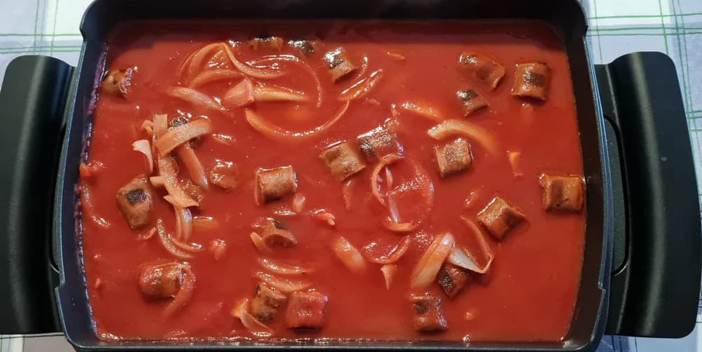 Image Spaghettis Merguez Sauce Tomate 17