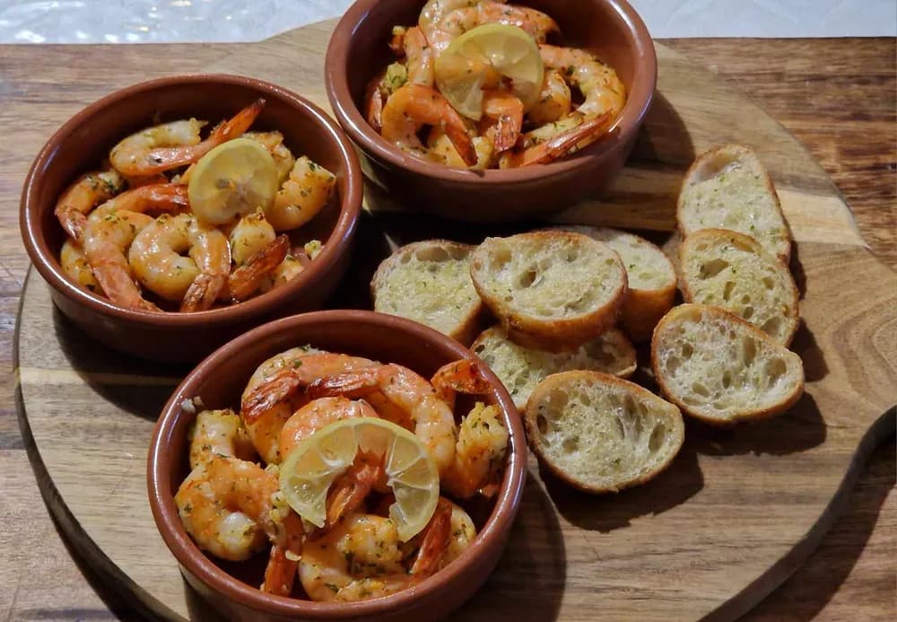 Image principale Tapas de Crevettes à l’Ail