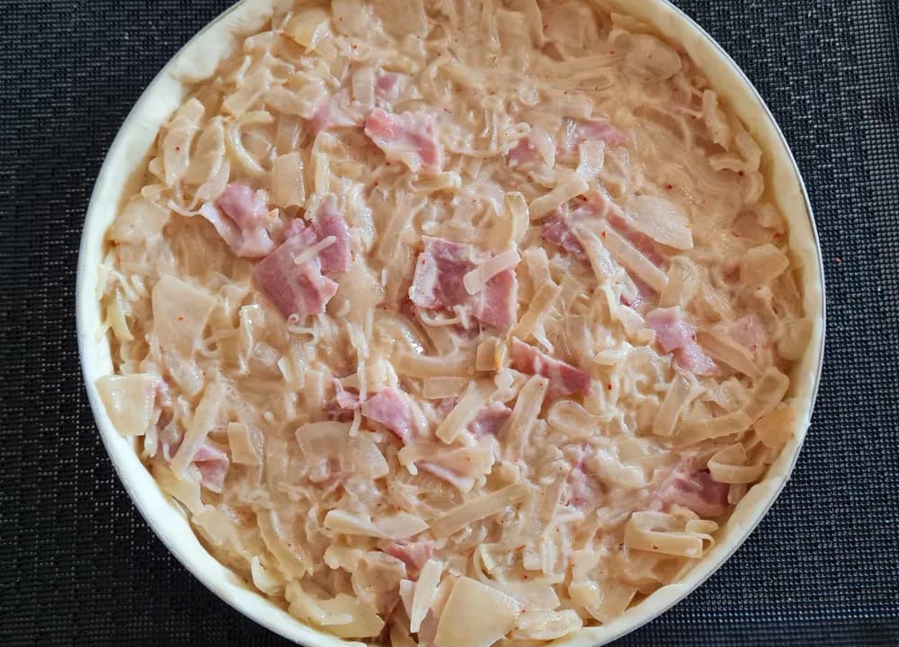 Image Tarte à l’Oignon Lardons 15