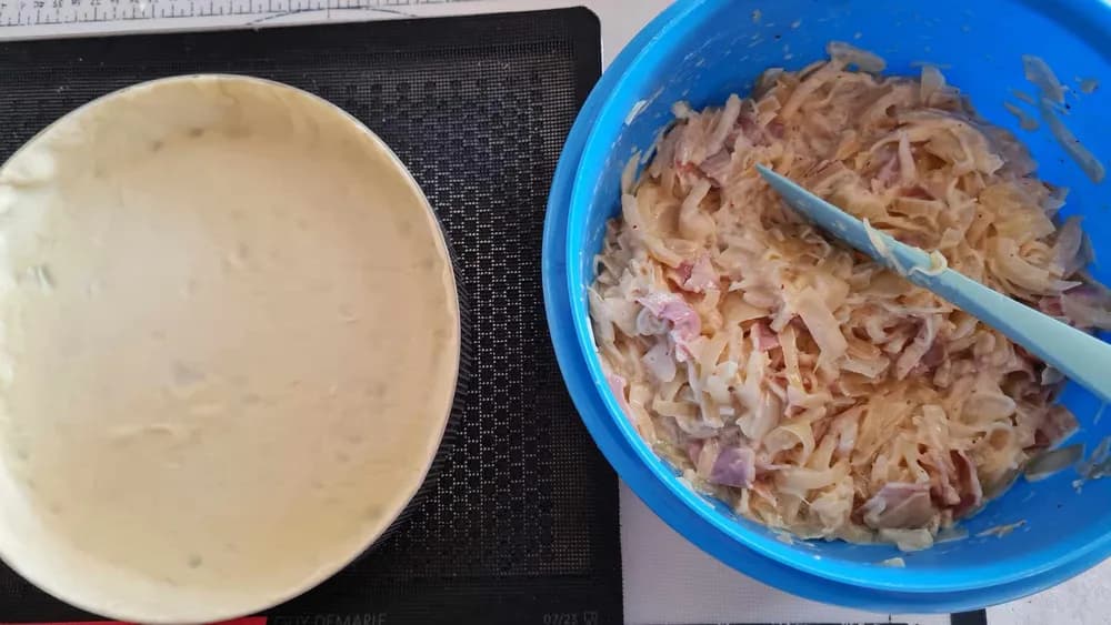 Image Tarte à l’Oignon Lardons 13