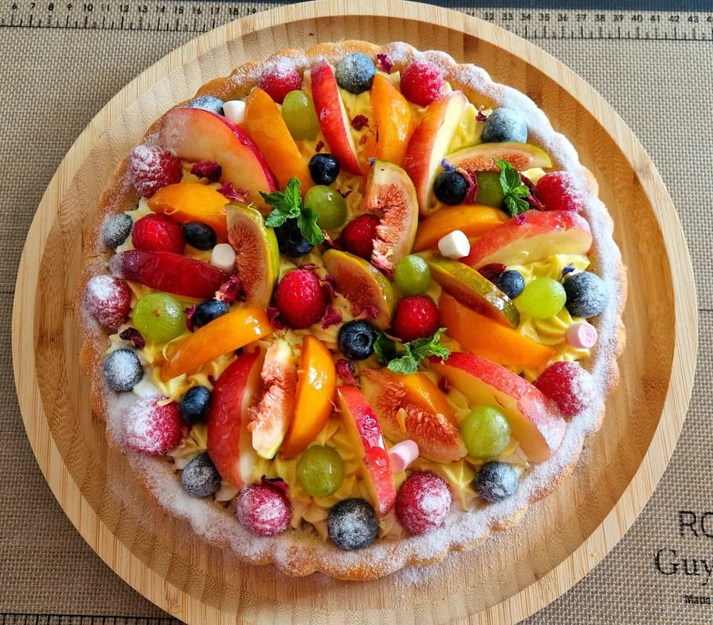 Image Tarte aux Fruits sur Biscuit Madeleine 46