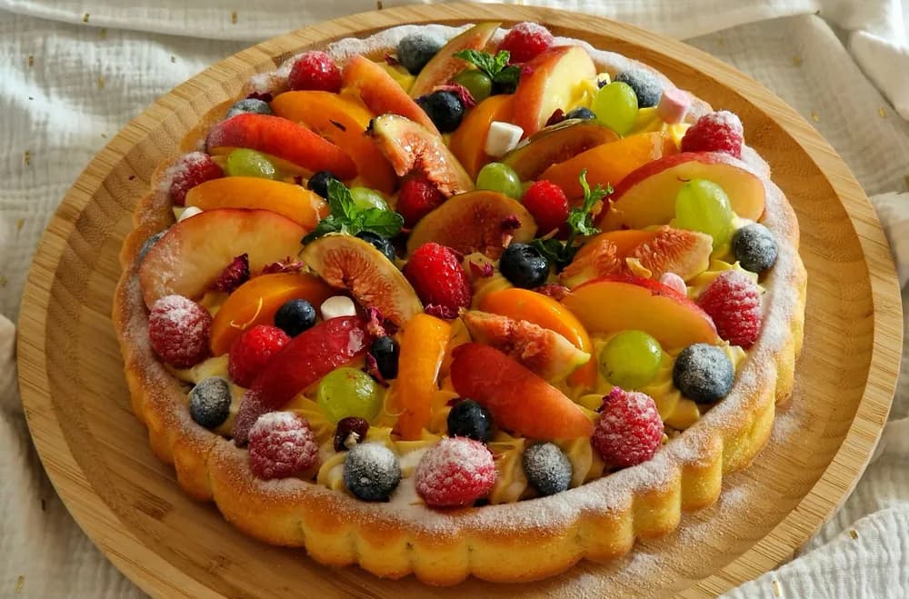 Image principale Tarte aux Fruits sur Biscuit Madeleine