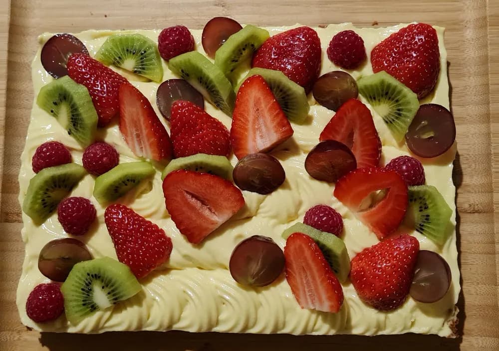 Image Tarte aux Fruits sur Sablé Breton 25