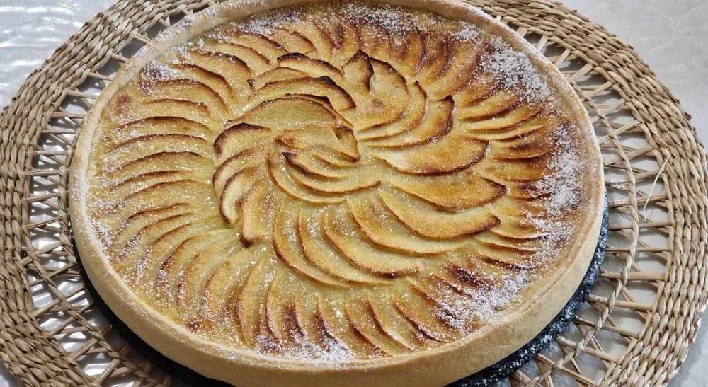 Image principale Tarte aux Pommes à l’Alsacienne