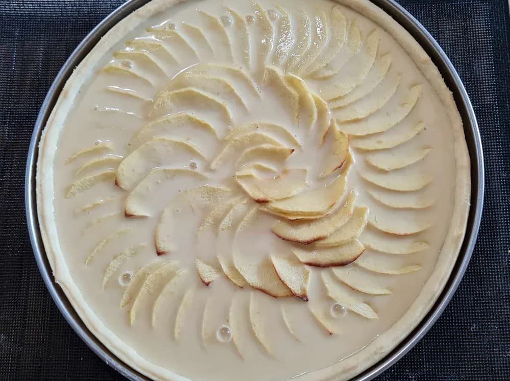 Image Tarte aux Pommes à l’Alsacienne 16
