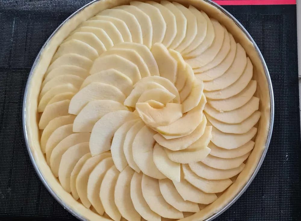 Image Tarte aux Pommes à l’Alsacienne 12