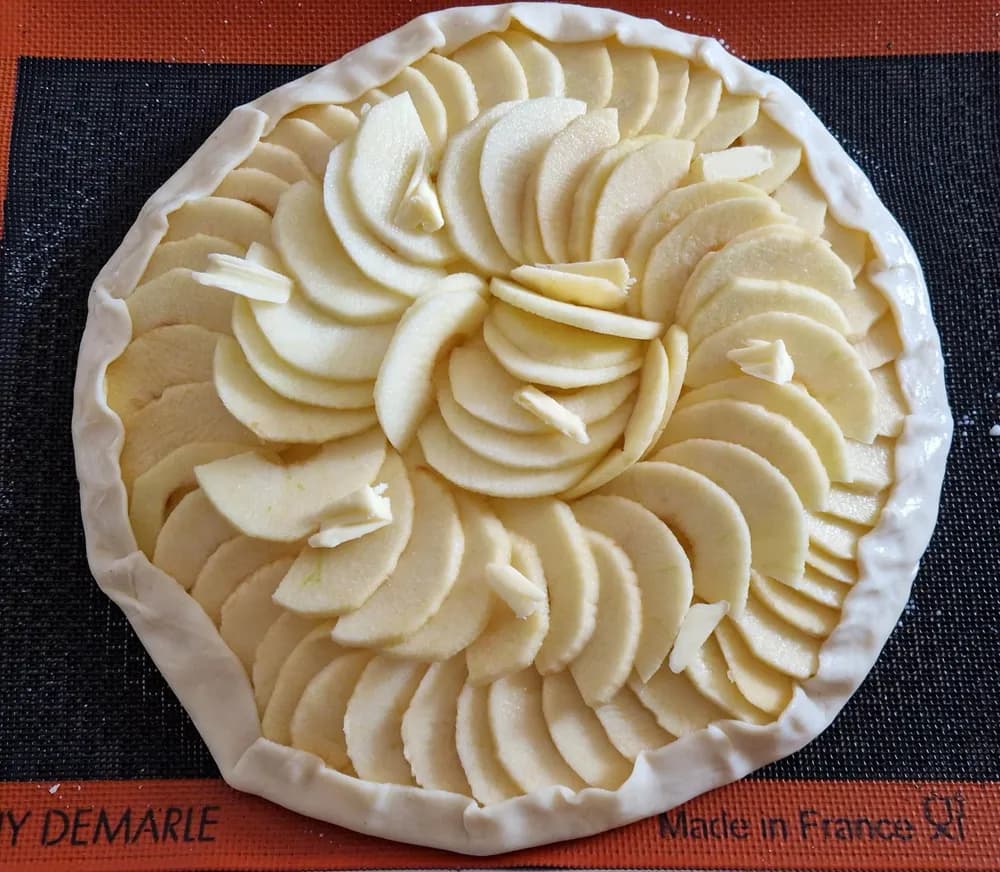 Image Tarte aux Pommes et Crème Pâtissière 22