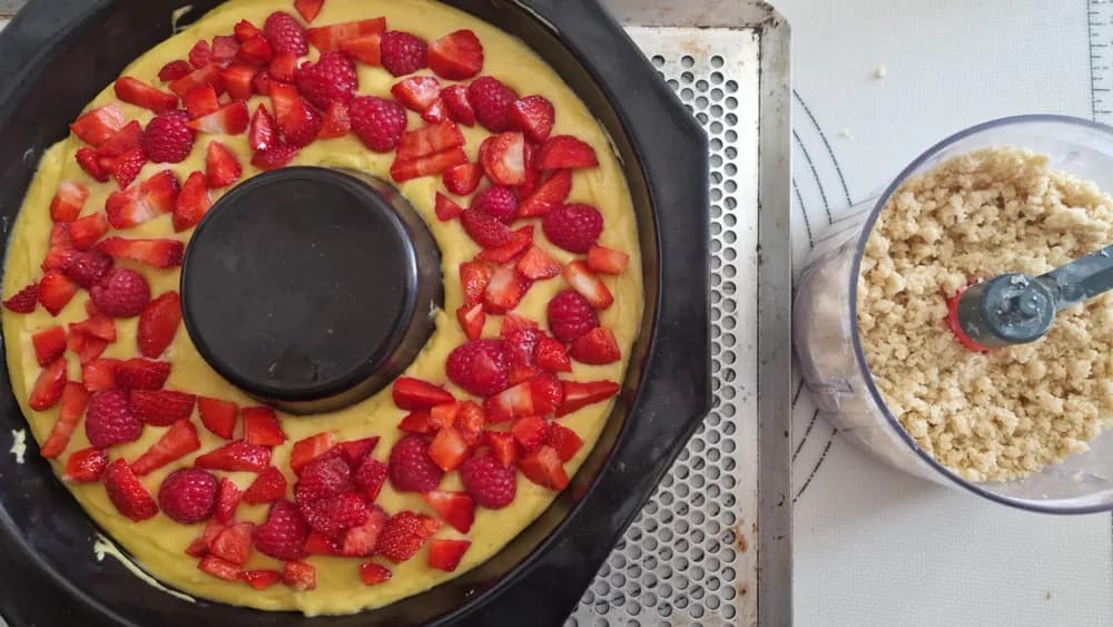 Image Tarte Couronne aux Fruits Rouges 19