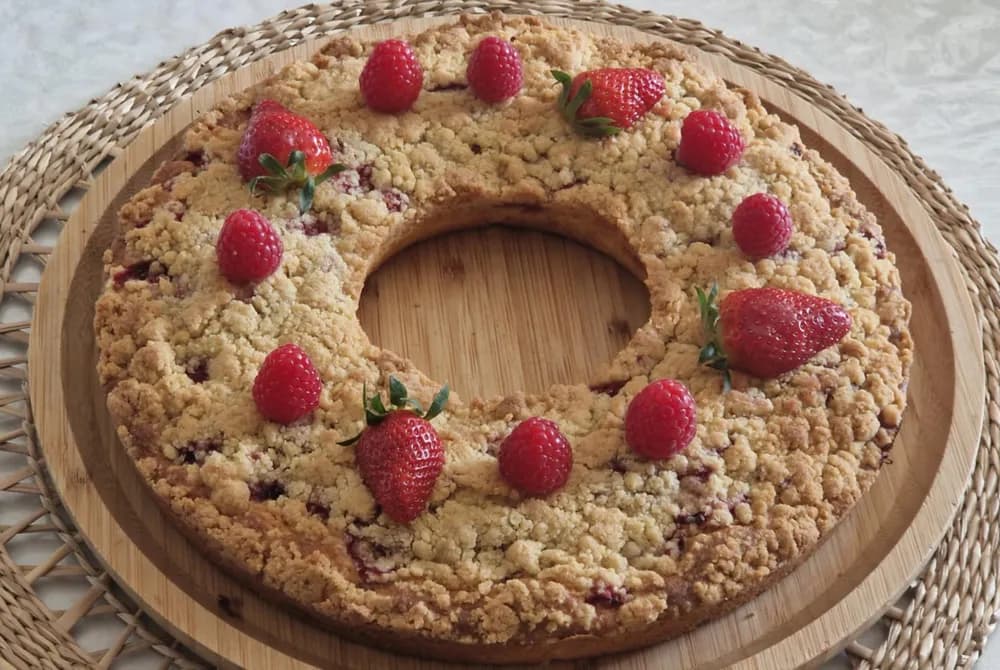 Image principale Tarte Couronne aux Fruits Rouges