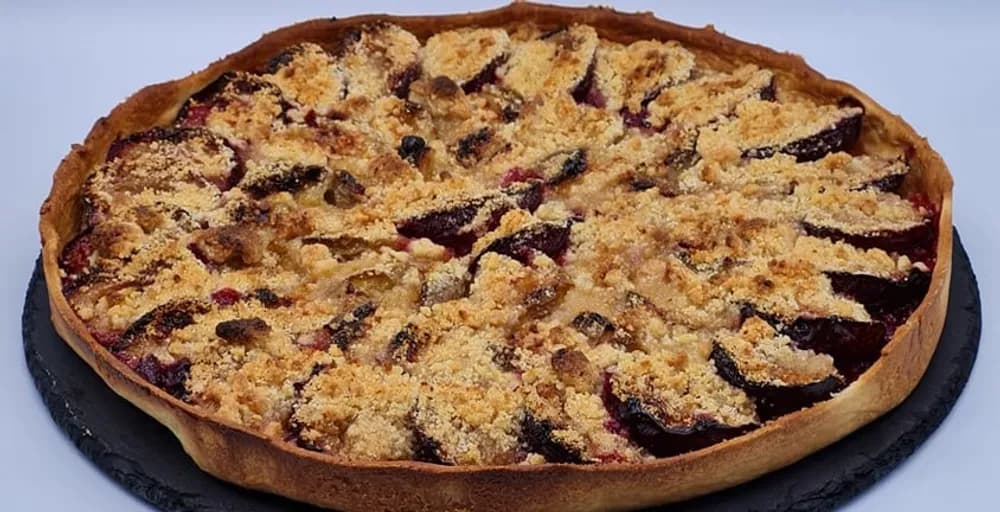 Image principale Tarte Crumble aux 2 Prunes