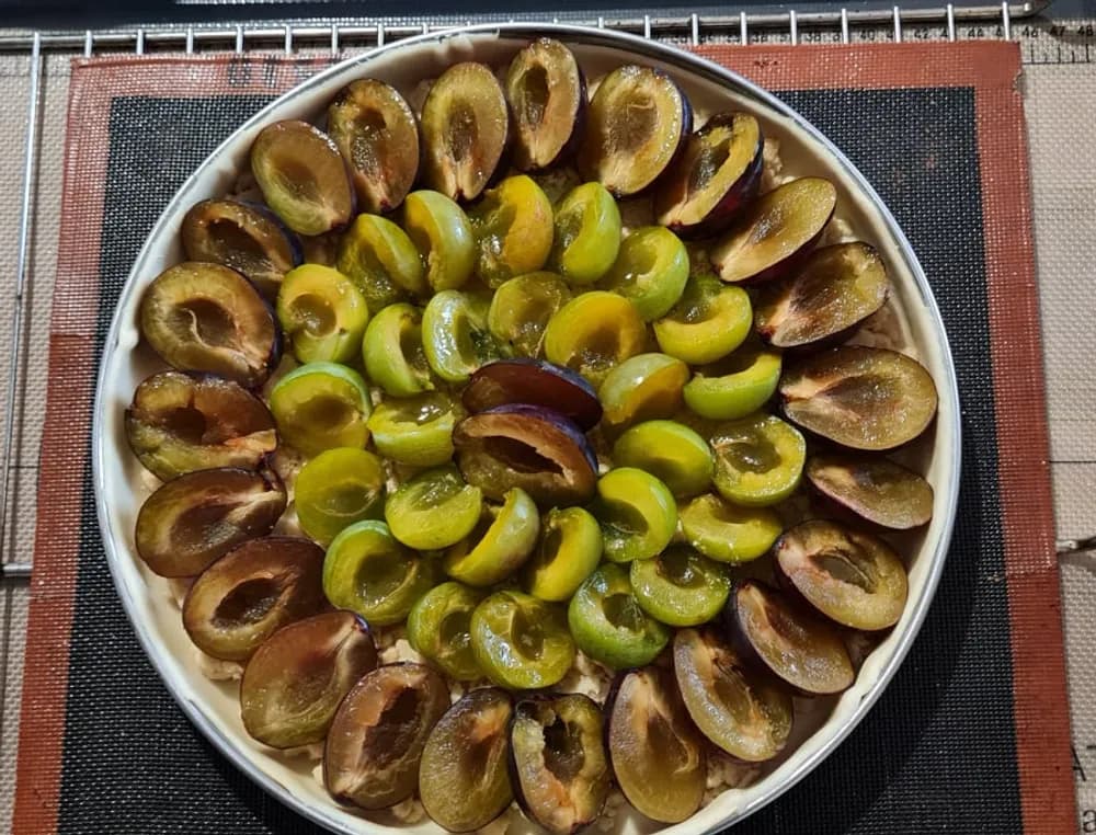 Image Tarte Crumble aux 2 Prunes 12