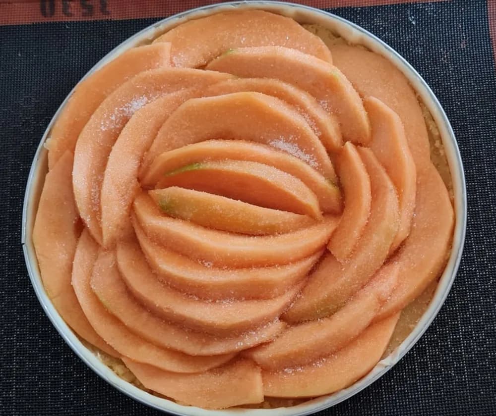 Image Tarte Feuilletée Melon Amande 17