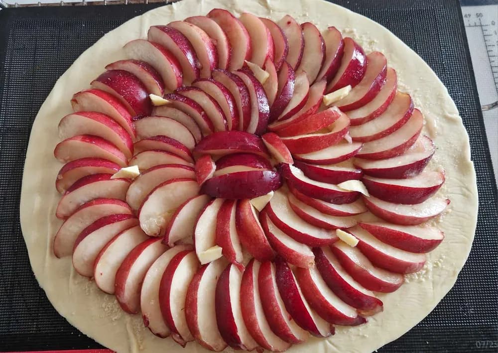 Image Tarte Fine à la Nectarine 11