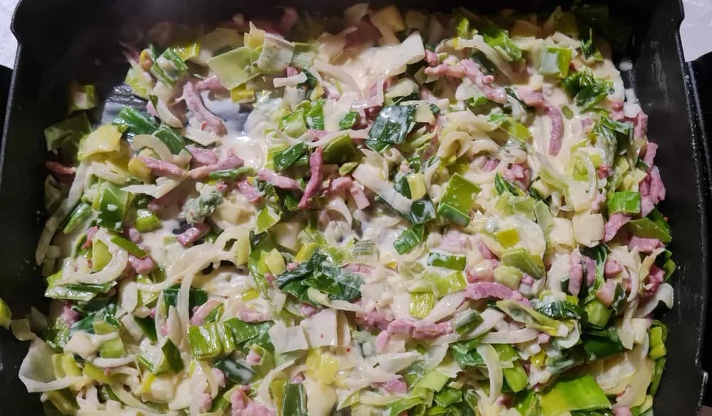 Image Tarte Fine Poireau Lardons 15