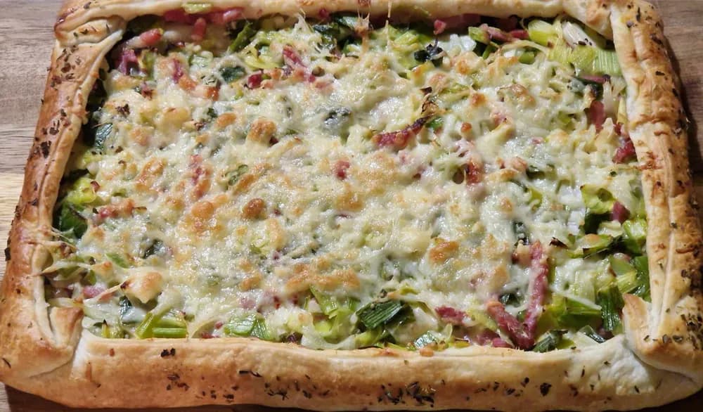 Image principale Tarte Fine Poireau Lardons