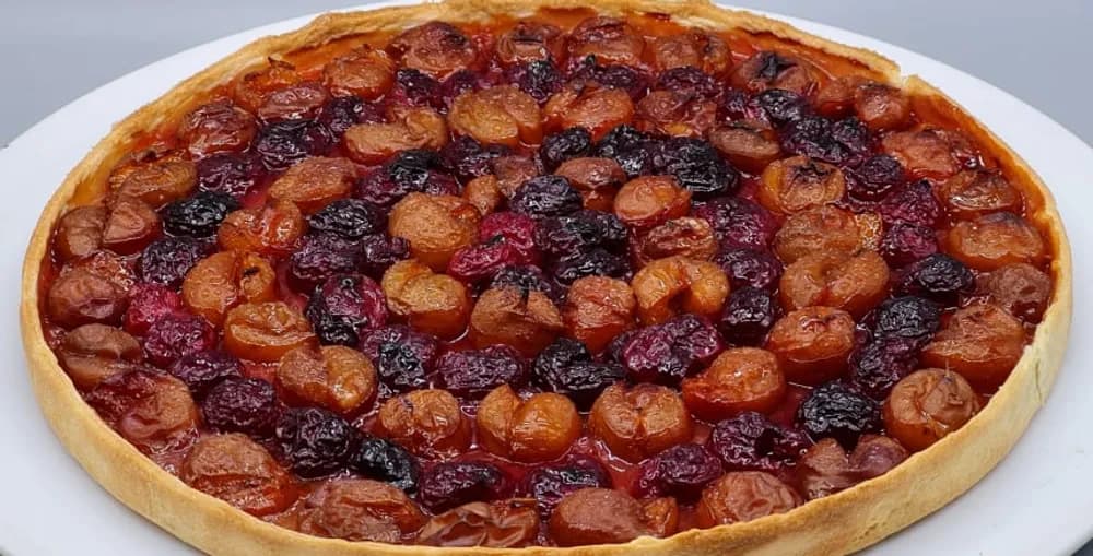 Image Tarte Mirabelles Cerises 18