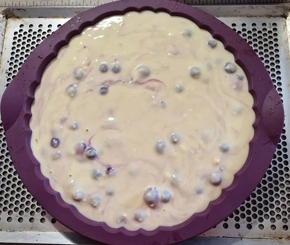 Image Tarte Renversée Myrtilles Poires 13