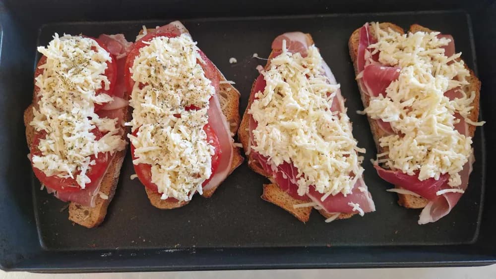 Image Tartines Jambon Cru Fromage 10