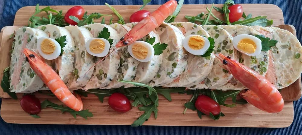 Image Terrine de Poisson et ses Petits Légumes
