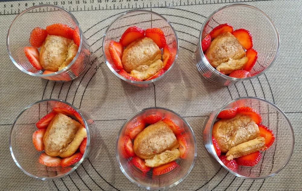 Image Verrines de Tiramisu aux Fraises 10